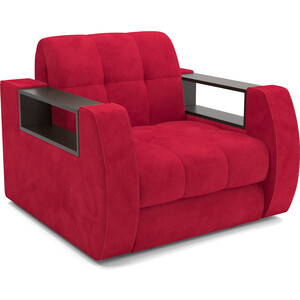 Кресло-кровать Mebel Ars Барон №3 (красный кордрой) кровать mebel ars мишель 140 см кордрой красный