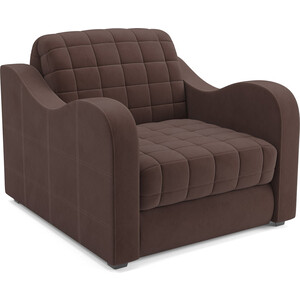 Кресло-кровать Mebel Ars Барон №4 (велюр молочный шоколад НВ-178 13) кровать mebel ars классик 160 см велюр нв 178 17