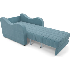 Кресло-кровать Mebel Ars Барон №4 (голубой Luna 089)