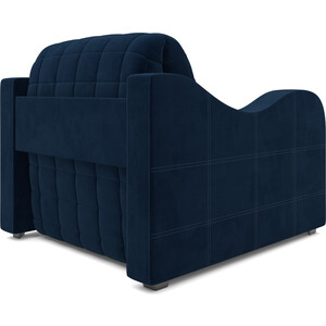 Кресло-кровать Mebel Ars Барон №4 (темно-синий Luna 034)