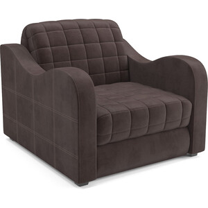 Кресло-кровать Mebel Ars Барон №4 (Коричневый кордрой) кровать mebel ars классик 140 см кордрой коричневый