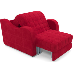 Кресло-кровать Mebel Ars Барон №4 (красный кордрой)