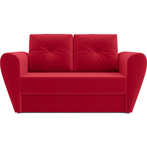Выкатной диван Mebel Ars Квартет (кордрой красный) выкатной диван mebel ars квартет рогожка синяя