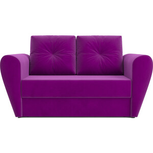 Выкатной диван Mebel Ars Квартет (фиолет) выкатной диван mebel ars квартет велюр нв 178 17