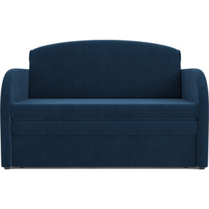 Выкатной диван Mebel Ars Малютка (темно-синий Luna 034) кресло mebel ars гранд темно синий luna 034 ппу кровать