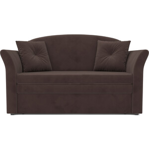 Выкатной диван Mebel Ars Малютка №2 (кордрой коричневый) выкатной диван mebel ars малютка велюр hb 178 17