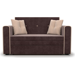 Выкатной диван Mebel Ars Санта (кордрой коричневый) выкатной диван mebel ars санта голубой luna 089