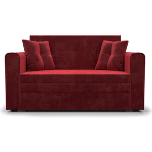 Выкатной диван Mebel Ars Санта (бархат красный star velvet 3 dark red) выкатной диван mebel ars санта 2 велюр нв 178 17