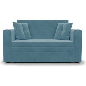 Выкатной диван Mebel Ars Санта (голубой - Luna 089) выкатной диван mebel ars санта голубой luna 089