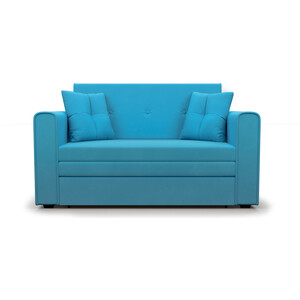 Выкатной диван Mebel Ars Санта (синий) выкатной диван mebel ars квартет рогожка синяя