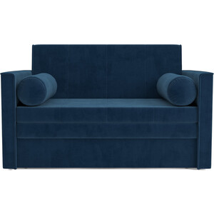 Выкатной диван Mebel Ars Санта №2 (темно-синий - Luna 034) декоративные элементы для декора камень объёмные синий голография
