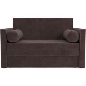 Выкатной диван Mebel Ars Санта №2 (кордрой коричневый) угловой диван mebel ars каскад правый угол кордрой коричневый