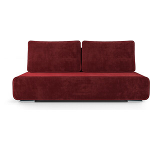 Еврокнижка Mebel Ars Марк (бархат красный star velvet 3 dark red) диван кровать сильва марк 3т ск модель 054 ультра дав slv102029