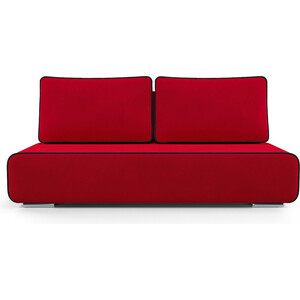 Еврокнижка Mebel Ars Марк (кордрой красный + черный HB 178-17) диван кровать сильва марк 3т ск модель 054 ультра дав slv102029