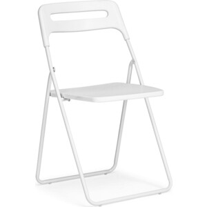 Пластиковый стул Woodville Fold складной white стул складной brabix golf plus cf 003 комфорт каркас кожзам 531566