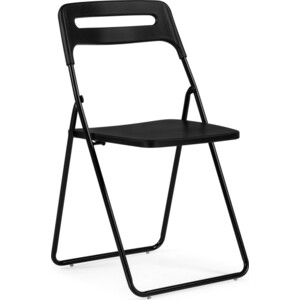 Пластиковый стул Woodville Fold складной black самокат globber one k 165 br складной двухколесный нагрузка до 100 кг