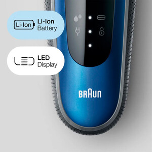 Бритва Braun 60-B7200VS черный/синий