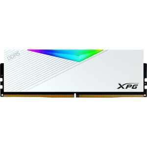 Память оперативная ADATA 32GB (2x16GB) DDR5 UDIMM, XPG Lancer, 6000 MHz CL40-40-40, 1.35V, RGB + Белый Радиатор AX5U6000C4016G-DCLARWH