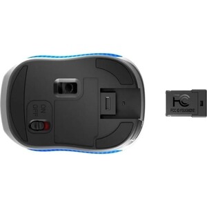 Мышь Genius Micro Traveler 9000R V3 синий/чёрный (Blue), встроенная перезаряжаемая Li-polymer battery ( 240mAh) new package