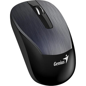 Мышь Genius ECO-8015 металлический серый (Iron Gray), 2.4GHz, BlueEye 800-1600 dpi, аккумулятор NiMH new package аккумулятор gerffins gfpro pwb 10000pd серый