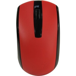 Мышь Genius ECO-8100 красная (Red), 2.4GHz, BlueEye 800-1600 dpi, аккумулятор NiMH new package фен econ eco bh167d 1600 вт красный