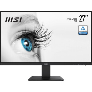 Монитор MSI PRO MP273 27'' 16:9 1920x1080(FHD) 75 Гц, 250, H178°/V178°,100M:1, 16,7 миллионов цветов, 5 ms, 2xHDMI, DP, Black