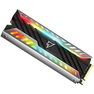 SSD накопитель NeTac NV3000 RGB PCIe 3 x4 M.2 2280 NVMe 3D NAND SSD 500GB, R/W up to 3400/2000MB/s, with heat sink & RGB