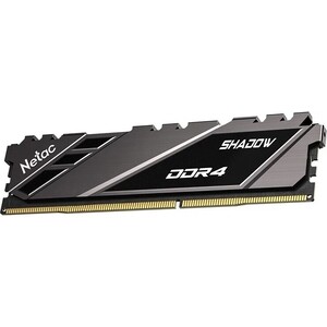 Память оперативная NeTac Shadow DDR4-3200 32GB(16GB x 2) C16 Grey, 16-20-20-40, 1.35V, XMP, Радиатор