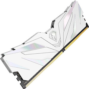 Память оперативная NeTac Shadow II DDR4-3200 8GB C16 White, 16-20-20-40, 1.35V, XMP, Радиатор