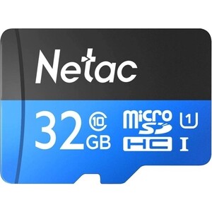 NeTac MicroSD card P500 Standard 32GB, retail version w/SD adapter