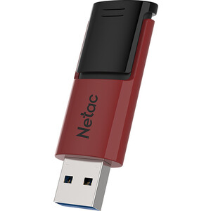 Флеш-накопитель NeTac U182 Red USB3.0 Flash Drive 128GB,retractable Вид№3