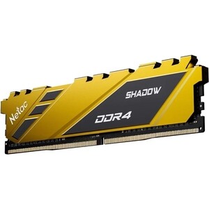 Память оперативная NeTac Shadow DDR4-3200 8G C16 Yellow Вид№2