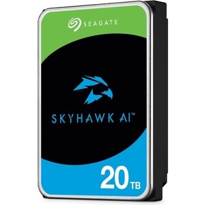 Жесткий диск Seagate SkyHawk AI ST20000VE002 20TB, 3.5'', 7200 RPM, SATA-III, 512e, 256MB, для систем видеонаблюдения жесткий диск wd sata blue 1tb wd10ezex
