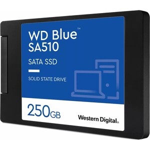 SSD накопитель Western Digital (WD) Blue 3D NAND WDS250G3B0A 250ГБ 2,5" SATA TLC