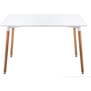 Стол Woodville Table 120 white/wood