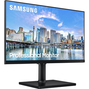 Монитор Samsung 23.8" F24T450FQ черный IPS LED 5ms 16:9 HDMI матовая HAS Piv 1000:1 250cd 178гр/178гр 1920x1080 DP FHD USB 4кг (LF24T450FQRXEN)