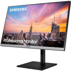 Монитор Samsung 23.8" S24R650FD темно-серый IPS LED 5ms 16:9 HDMI полуматовая HAS Pivot 1000:1 250cd 178гр/178гр 1920x1080 (LS24R650FDUXEN)