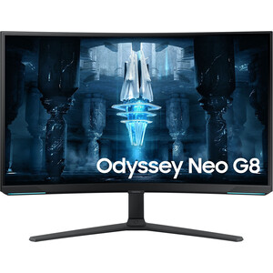 Монитор Samsung 32'' Odyssey Neo G8 S32BG852NI черный VA LED 16:9 HDMI полуматовая HAS Piv 350cd 178гр/178гр 3840x2160 (LS32BG852NIXCI)