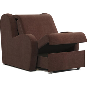 Кресло-кровать Шарм-Дизайн Барон 60 велюр Дрим шоколад