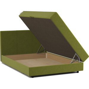 Кровать двуспальная с подъемным механизмом Шарм-Дизайн Классика 160 велюр Дрим эппл