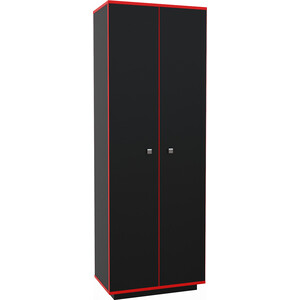 Шкаф 2х створчатый МДК Black Красный (BL - СК2К) масляный обогреватель ballu boh cl 07brn black мощность 1500 вт 7 секций механическое управление