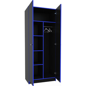 Шкаф 2х створчатый МДК Black Синий (BL - СК2С)
