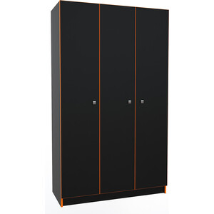 Шкаф 3х створчатый МДК Black Оранж (BL - СК3О) бархатцы прямостоячие антигуа оранж 15 шт
