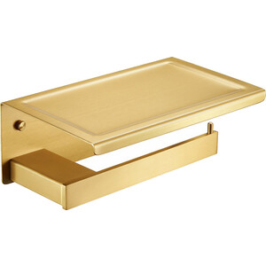 Держатель туалетной бумаги Milacio Ultra золото (MCU.953.GD) держатель для штор шар 2 шт 12 см старое золото вставки зелёный