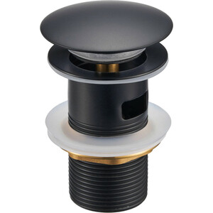 Донный клапан Milacio Ultra 050 черный матовый (MCU.050.MB) донный клапан damixa option универсальный матовый 210600300
