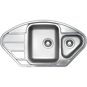 Кухонная мойка TopZero LT 945.510.15 нержавеющая сталь, полированная