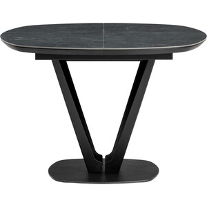 Керамический стол Woodville Азраун черный