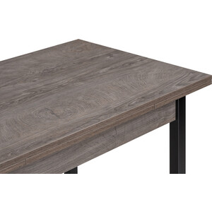 Деревянный стол Woodville Форли 110(170)х67х77 рошелье / черный матовый 528559 Форли 110(170)х67х77 рошелье / черный матовый - фото 5