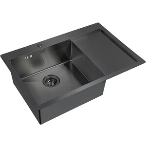Кухонная мойка ZorG Inox R PVD 7851-L графит форма для выпечки и заморозки regent inox