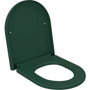 Сиденье для унитаза Ambassador Abner с микролифтом, матовое зеленое (102T20701) стул tetchair genius mod 75 ножки серебристый сиденье зеленый